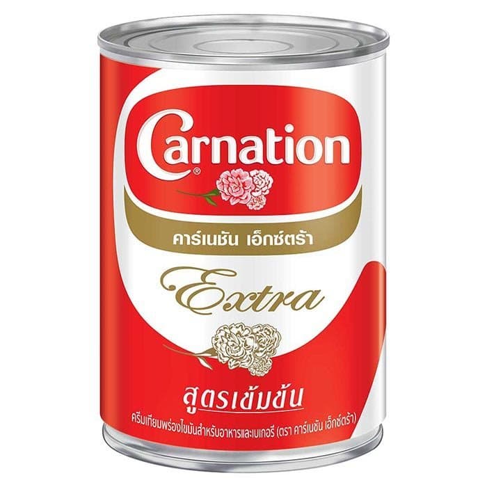 คาร์เนชัน เอ็กซ์ตร้า ครีมเทียมพร่องมันเนยสำหรับอาหารและเบเกอรี่ 260 มล.