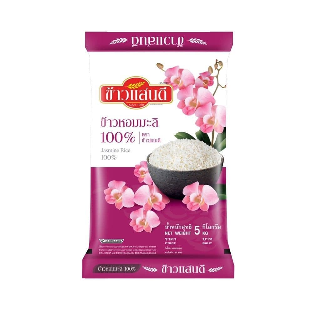 แสนดี ข้าวหอมมะลิ 100% 5 กก.
