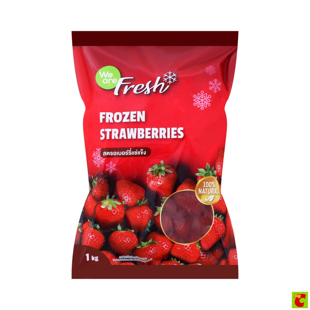 บิ๊กซีสตอเบอรรีแชแข็ง 1 ก.