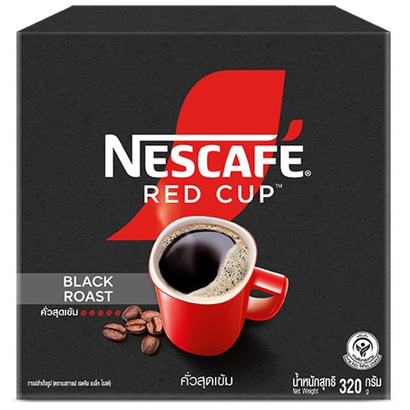 เนสกาแฟ เรดคัพ แบล็ค โรสต 320 กรัม