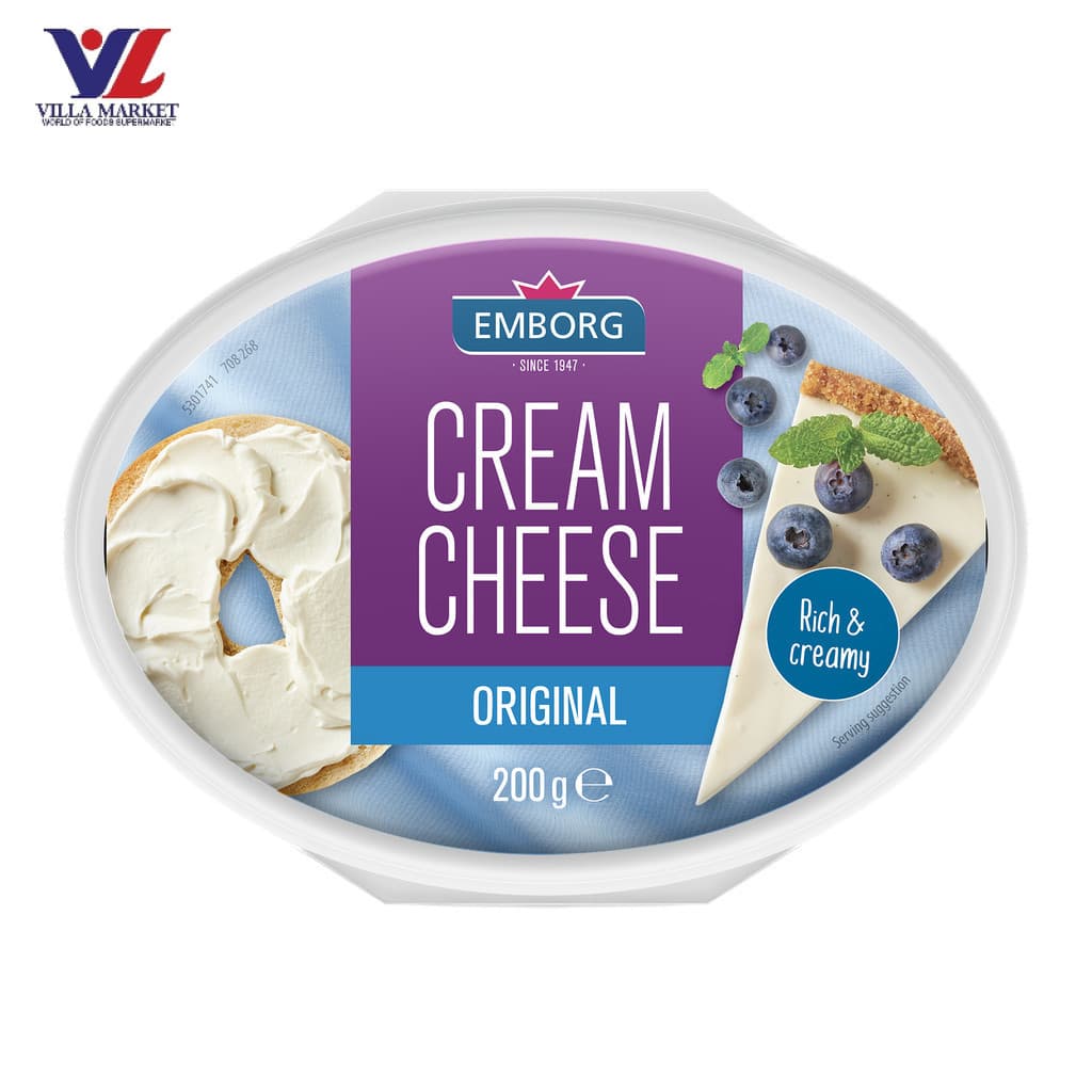 Emborg Cream Cheese 200 G. เอ็มบอร์ก ครีมชีส
